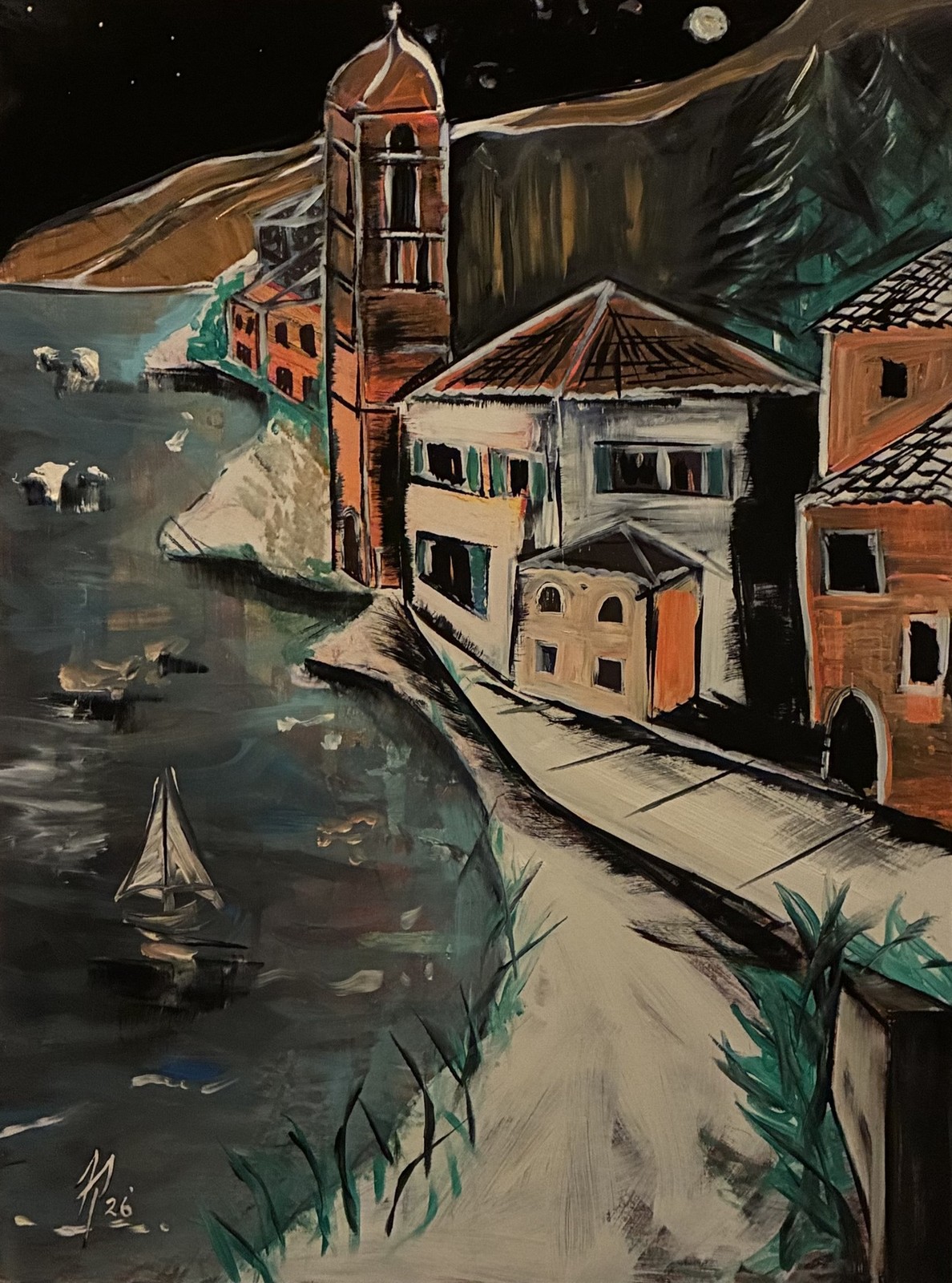 Scenes & Still Life paintings by Franco Piperis